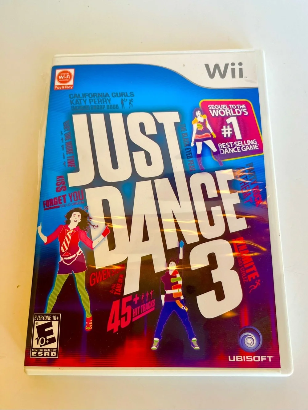 Just Dance 3 (Wii) — Ubisoft Blue Cover
